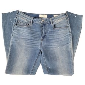 PacSun Size 27 mid rise skinnest distressed jeans